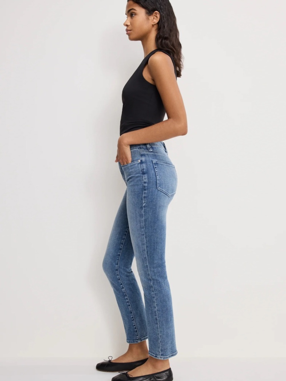 Good American Good Legs Straight -Brand New With Tags - Picture 3 of 12
